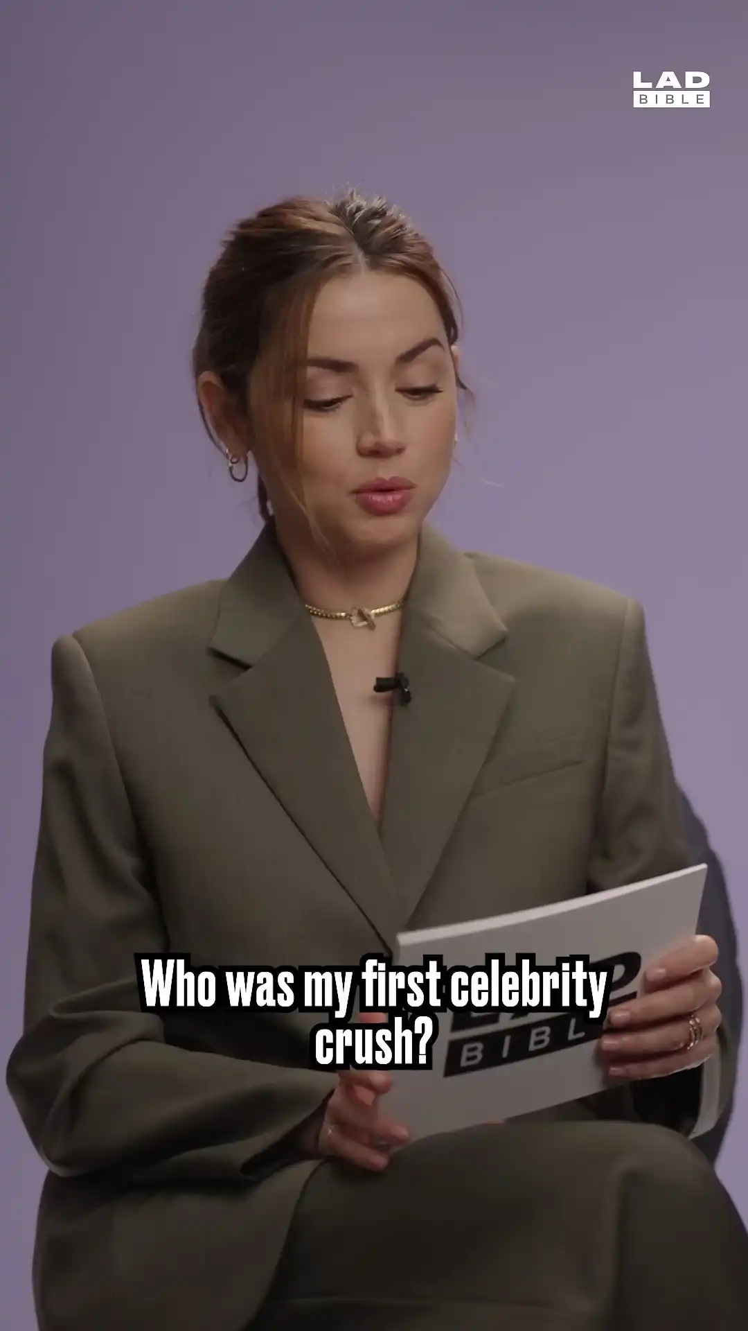 Ana De Armas Reveals Her Celebrity Crush