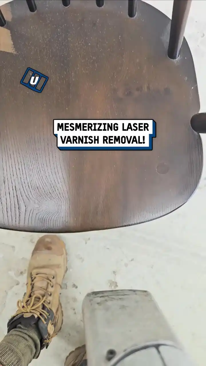 Mesmerizing laser varnish removal