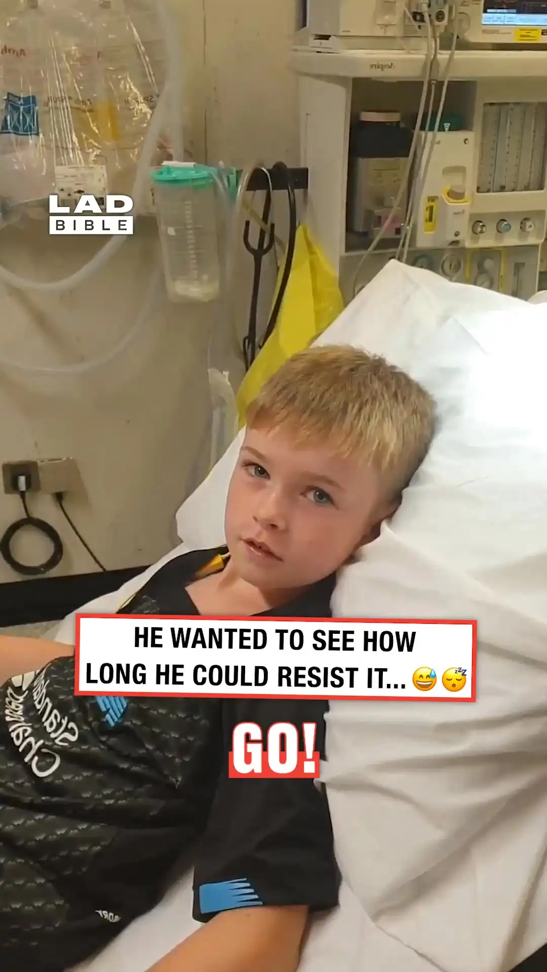 My son wanted to see how long he could fight it๐ฅด๐