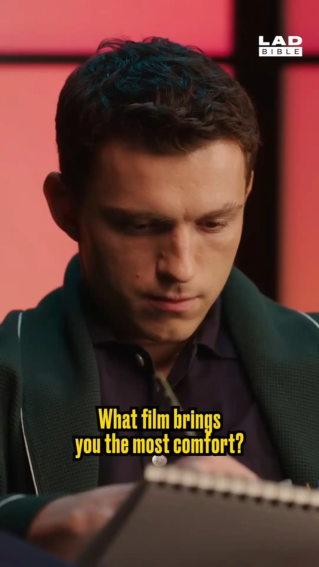 Tom Holland talks about his comfort TV