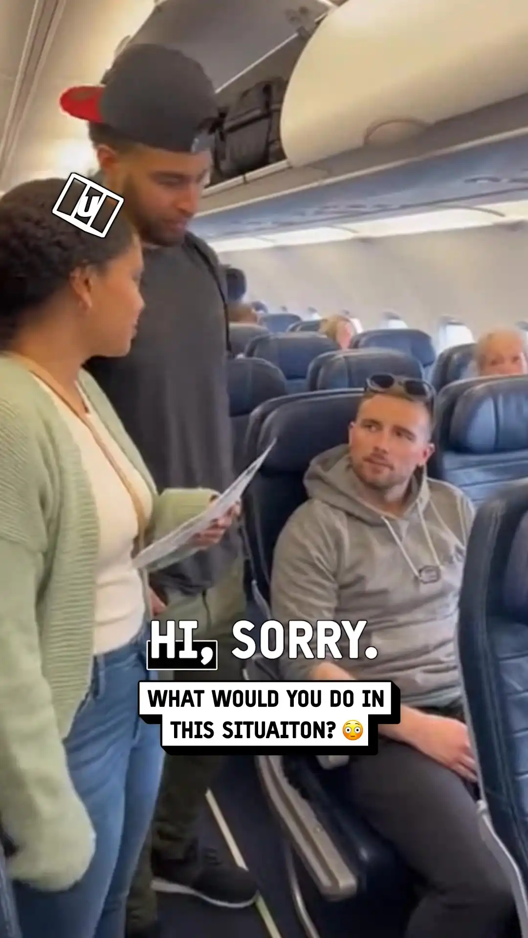 Rude Plane Passenger 😳✈️