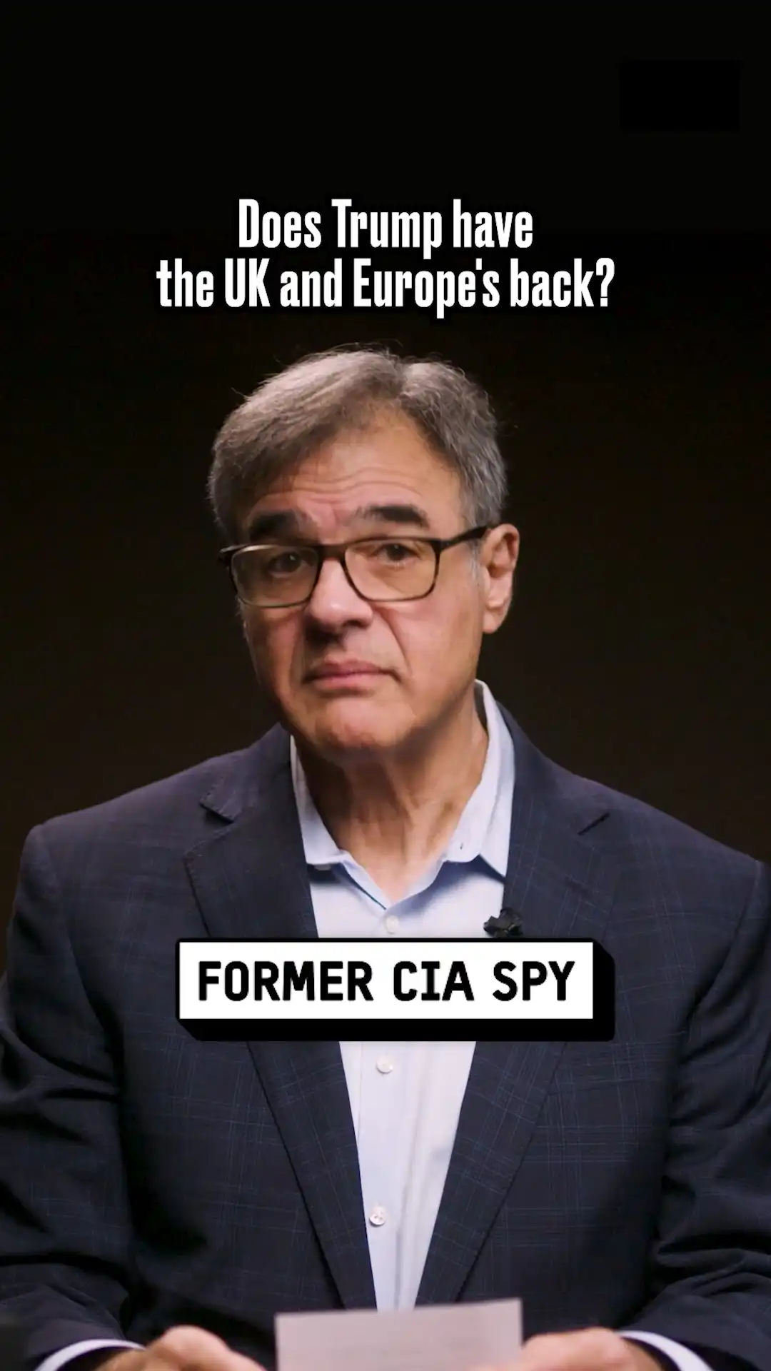 Former CIA spy talks about Trump and Europe