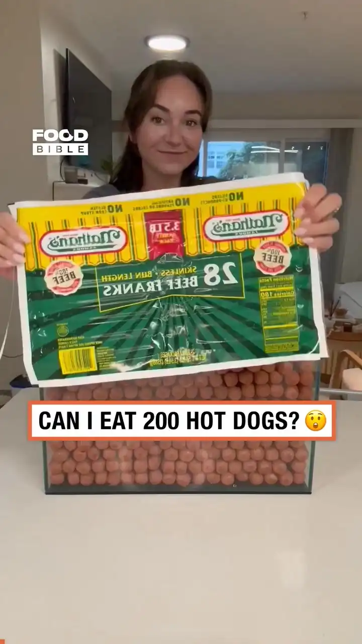 Eating 200 hot dogs in one sitting ππ²