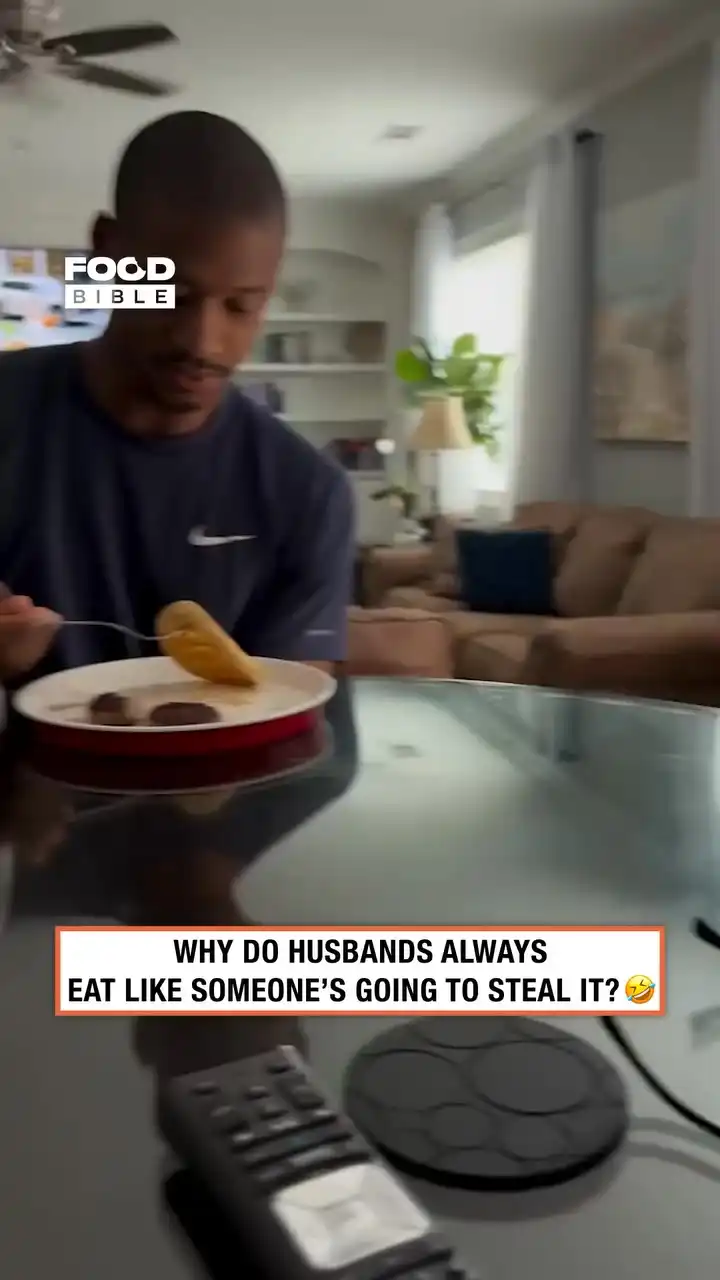 Dude was finished in one bite 😳