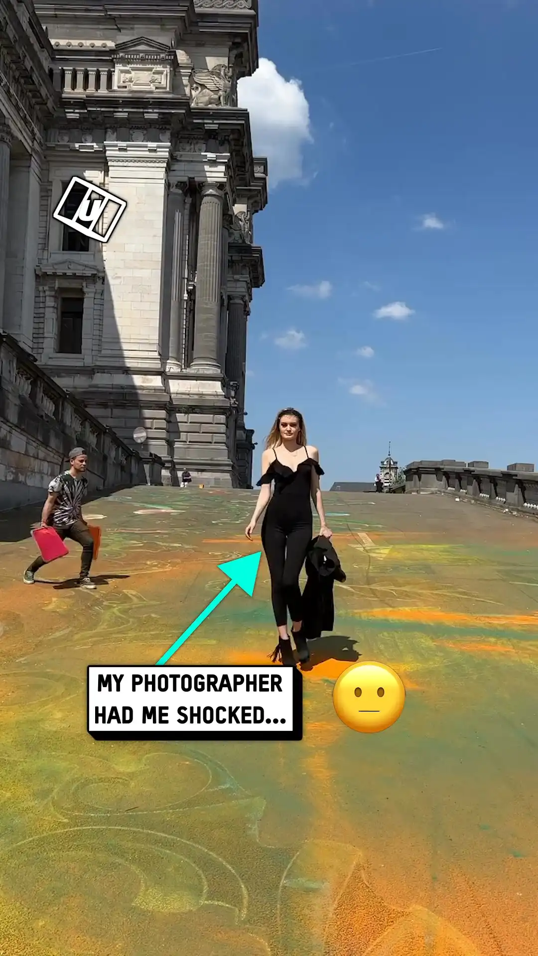 Photographer got me shook 😳💨