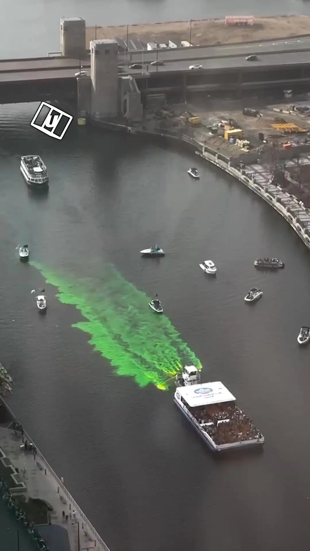 Chicago St Paddy's River Dye π€―βοΈ