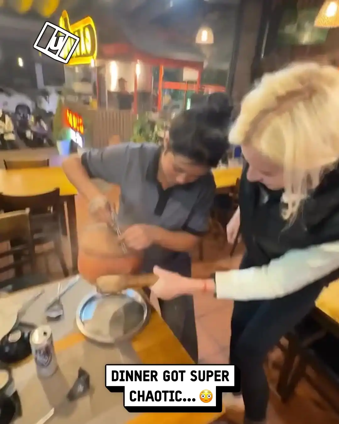 I had to break my dish 😅💥