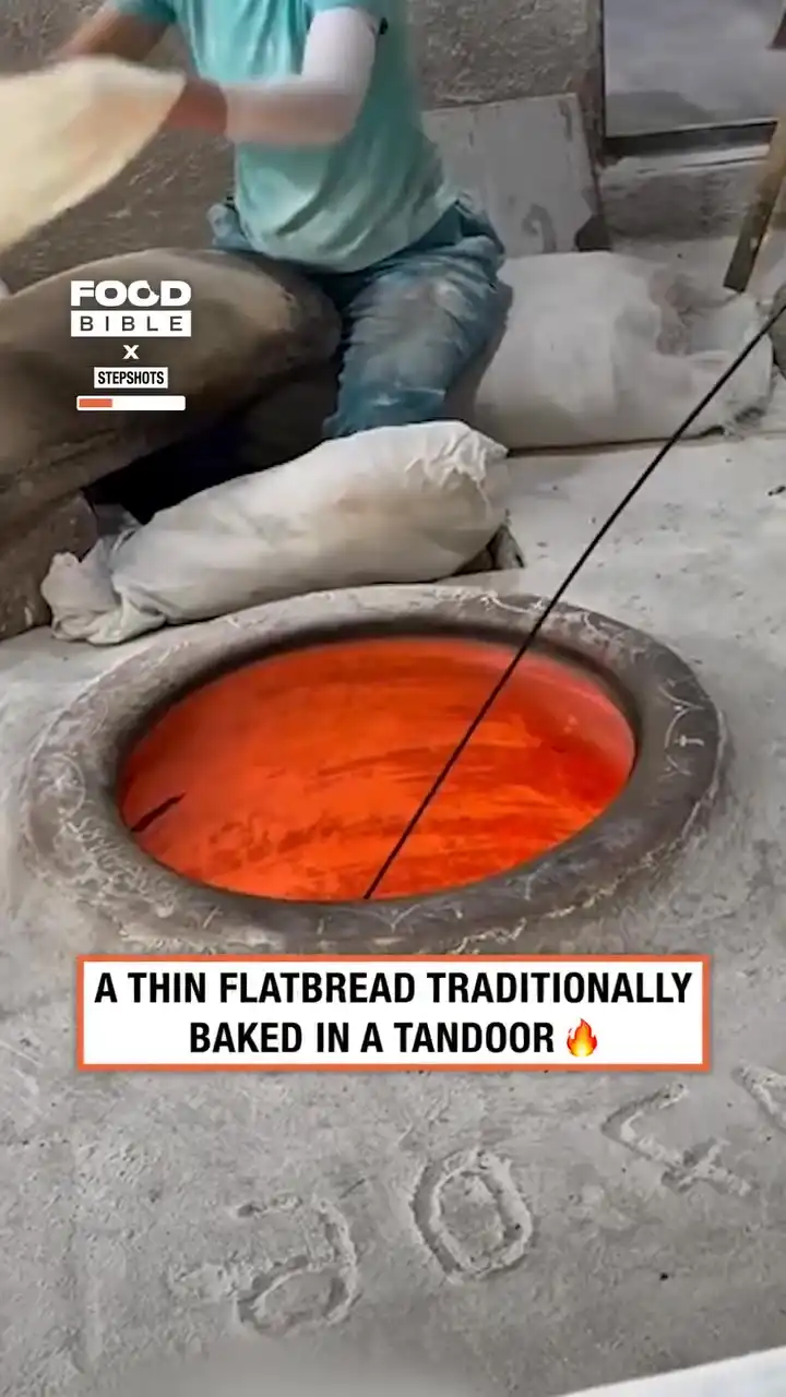 Armenian Lavash bread baking 🇦🇲