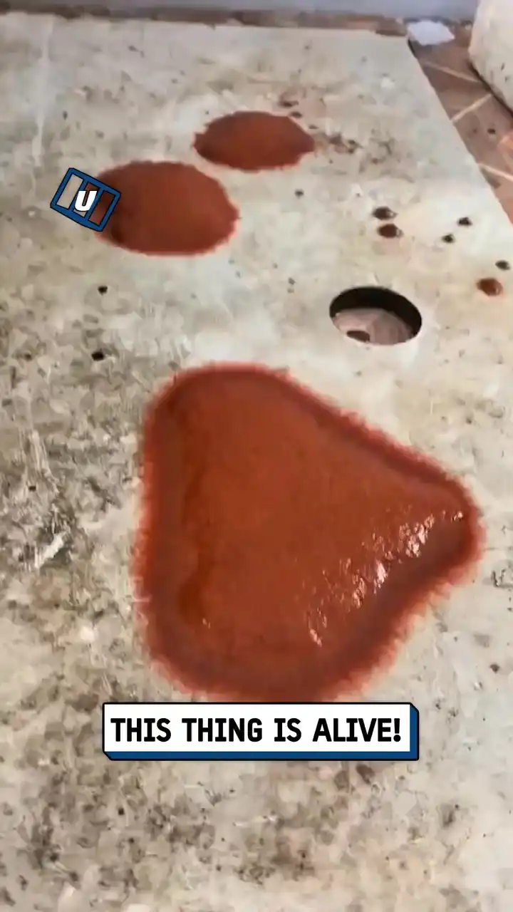 What is this creature I found in my garage... 😳😱