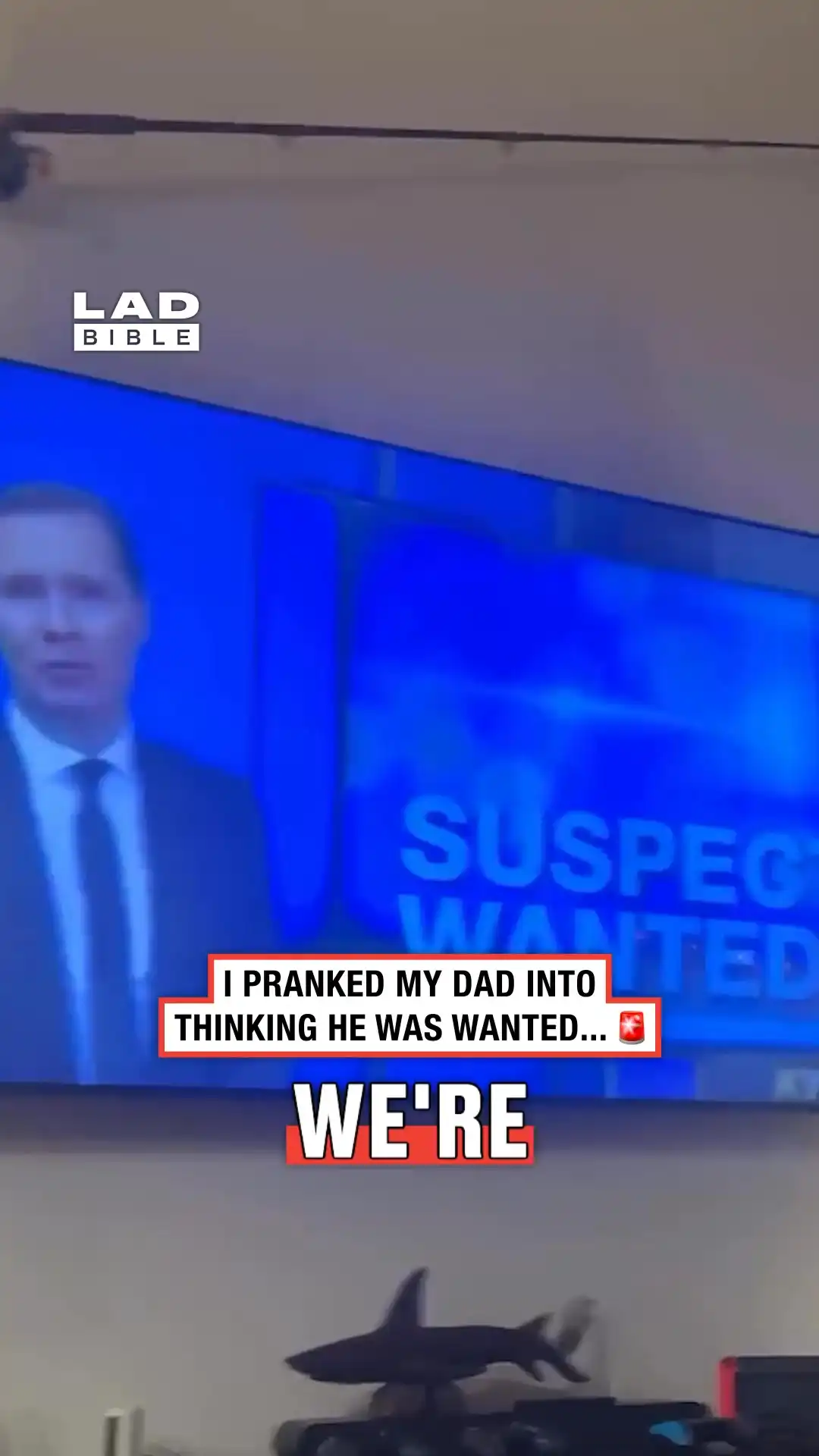 We pranked our dad into thinking he was wanted by the police 🚨😂