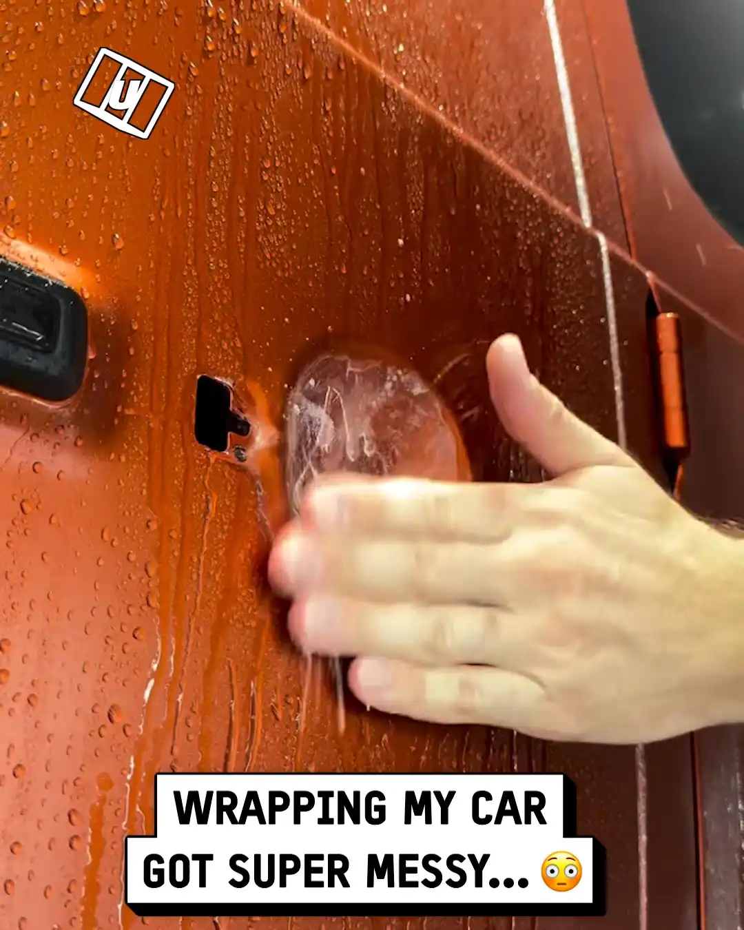 Car Wrapping Gets Super Messy π³π¦
