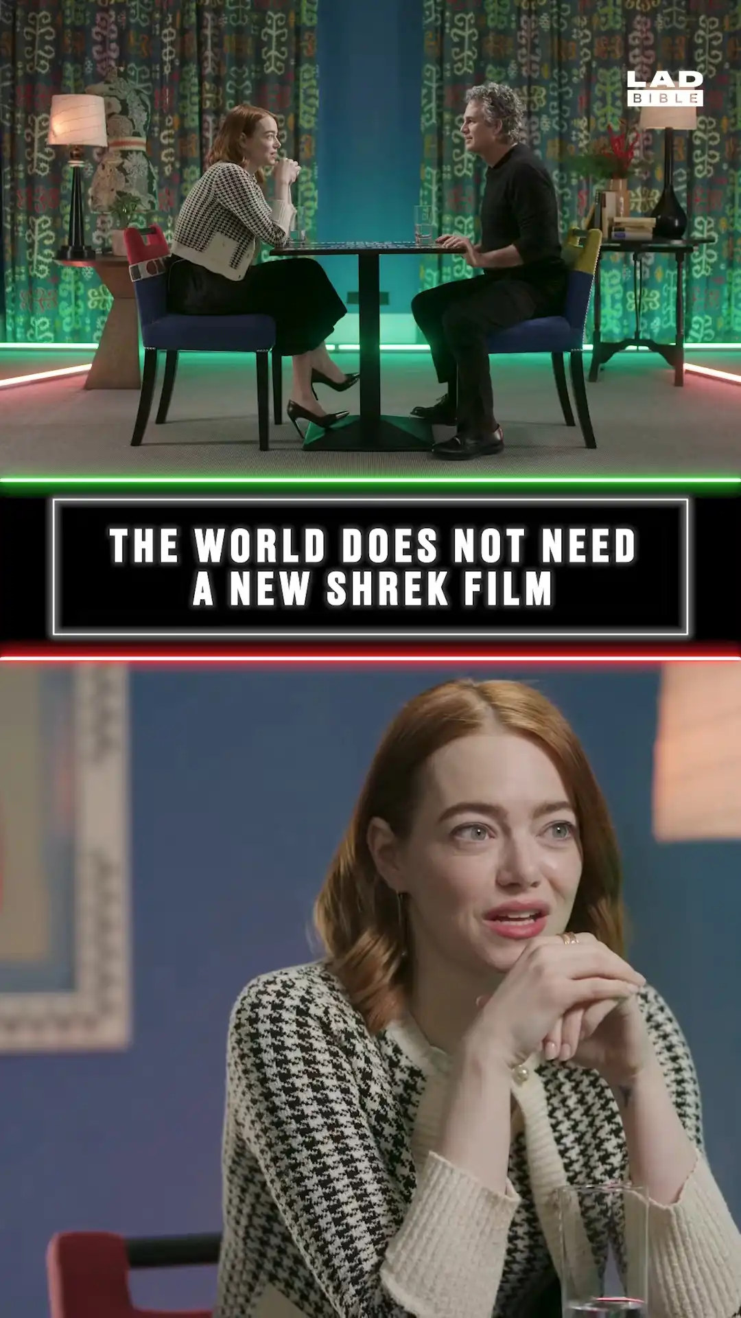 Emma Stone and Mark Ruffalo agree over a new Shrek movie