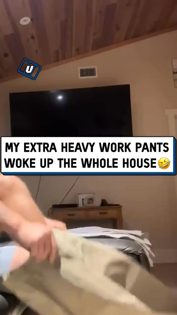 My welder trousers can be heard from outer space 👖🤣