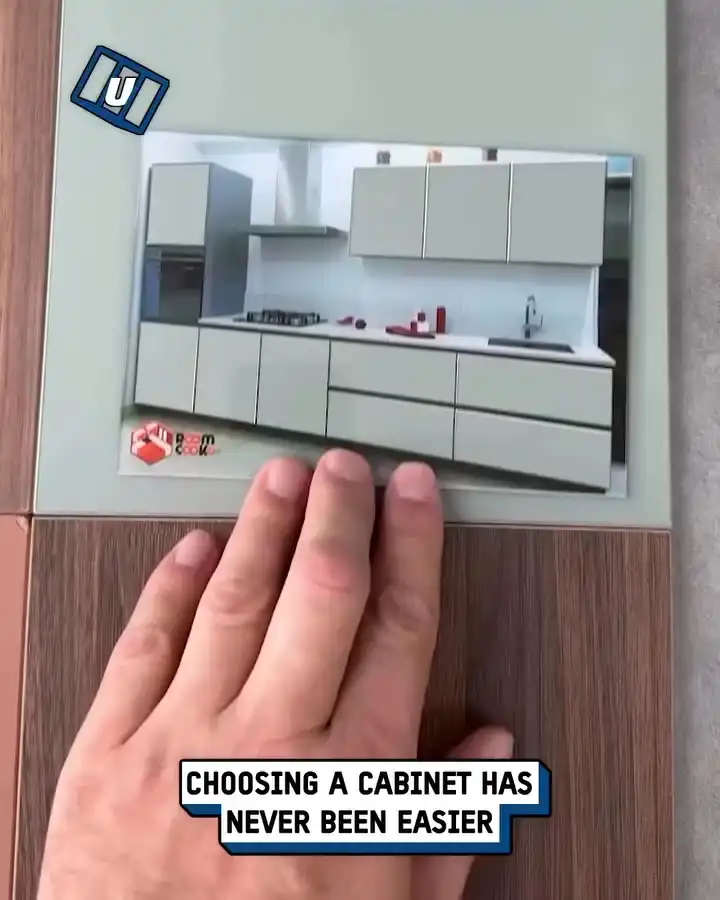 Choosing cabinet colors hack 🎨🤯