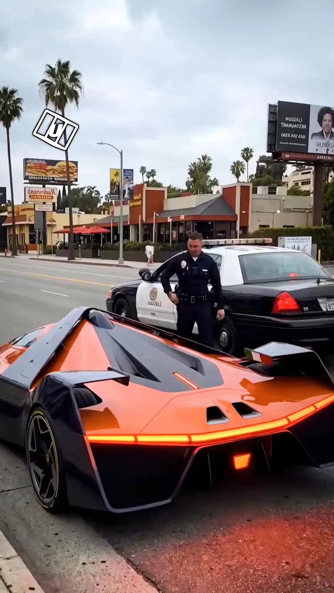 Bro drove off without me 🤣