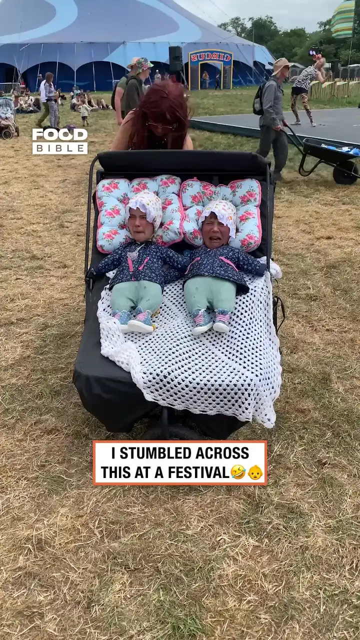 The things people do at festivals 😂👶