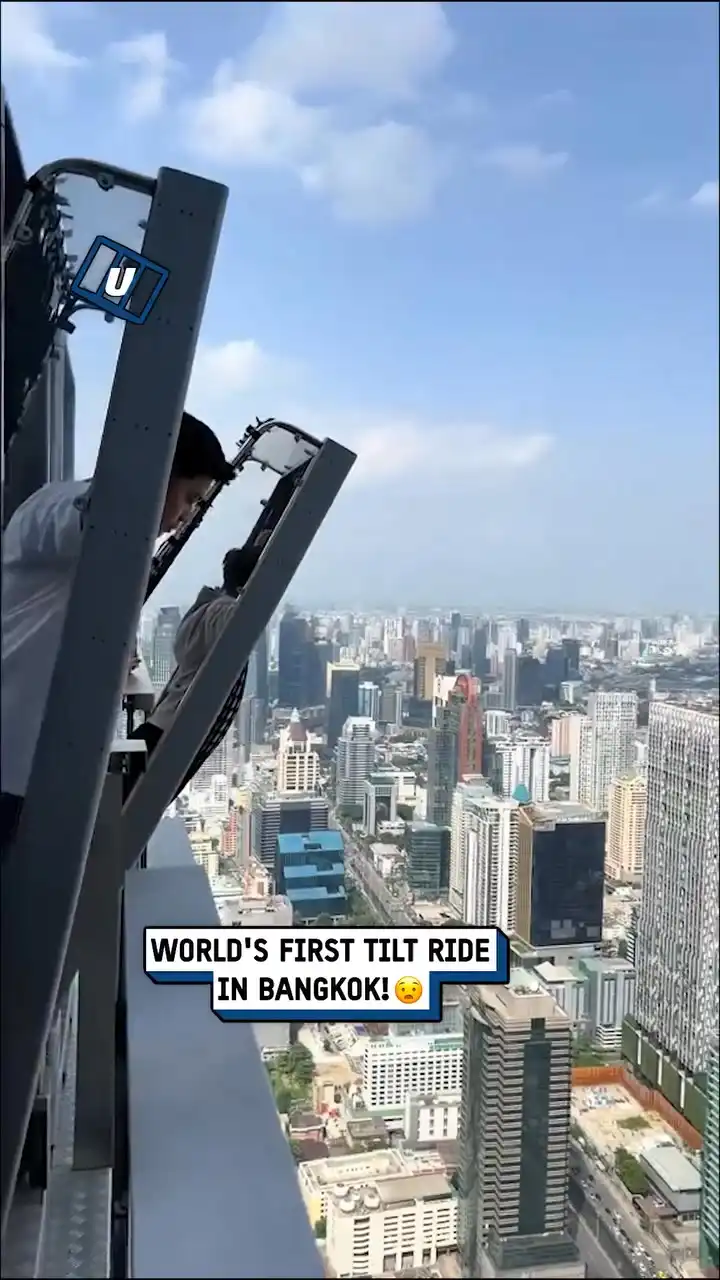 My fear of heights could not handle this 😱😅