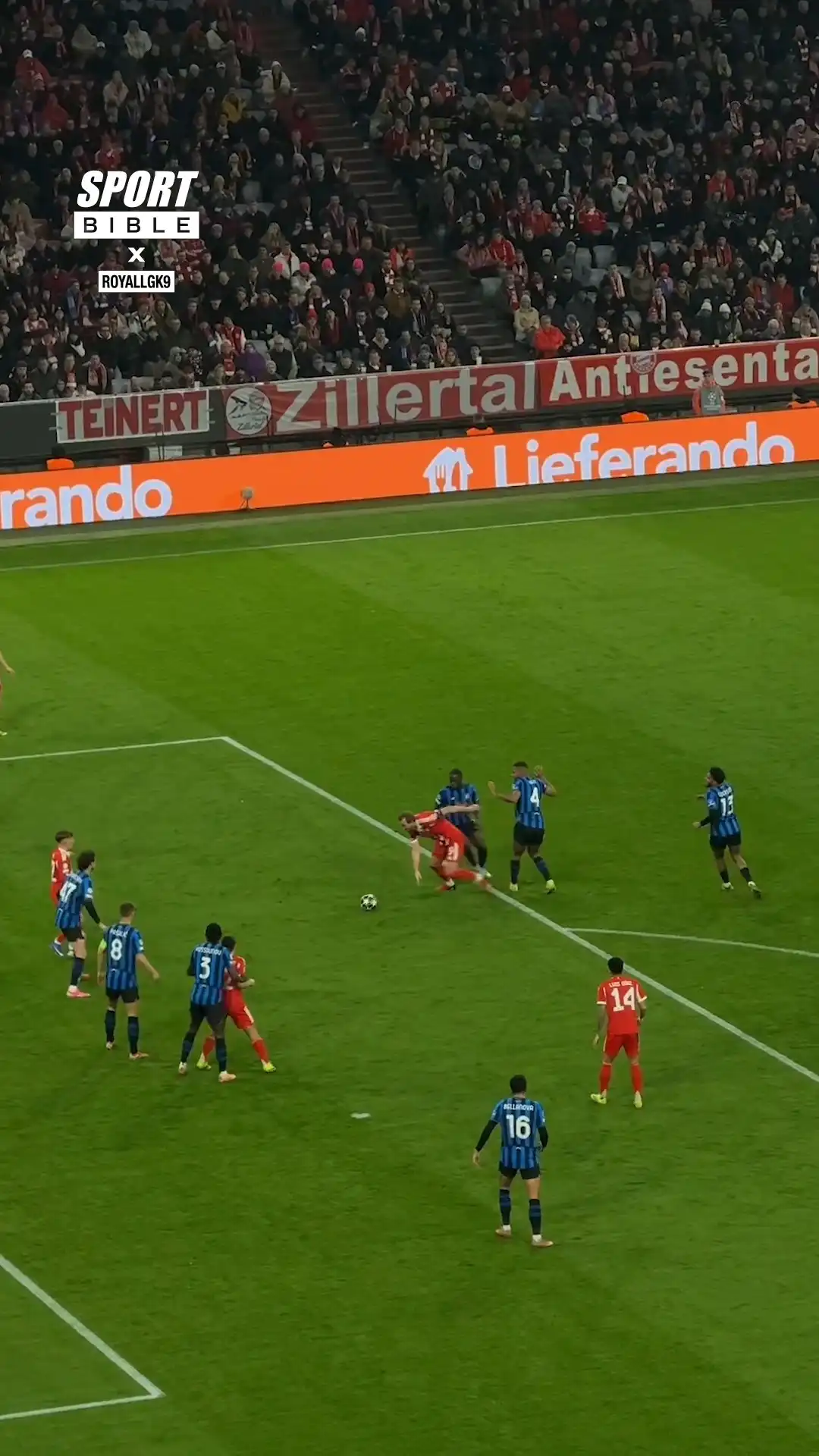 Harry Kane's Incredible Finish Vs Atalanta