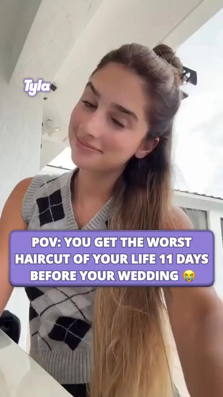 Imagine this happening before your wedding 😭