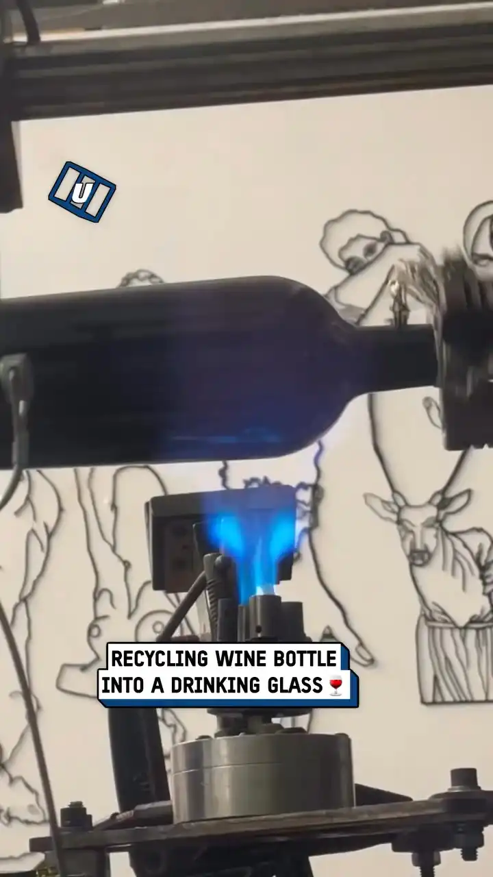 This is why you don't throw away empty wine bottles 🍾🤯