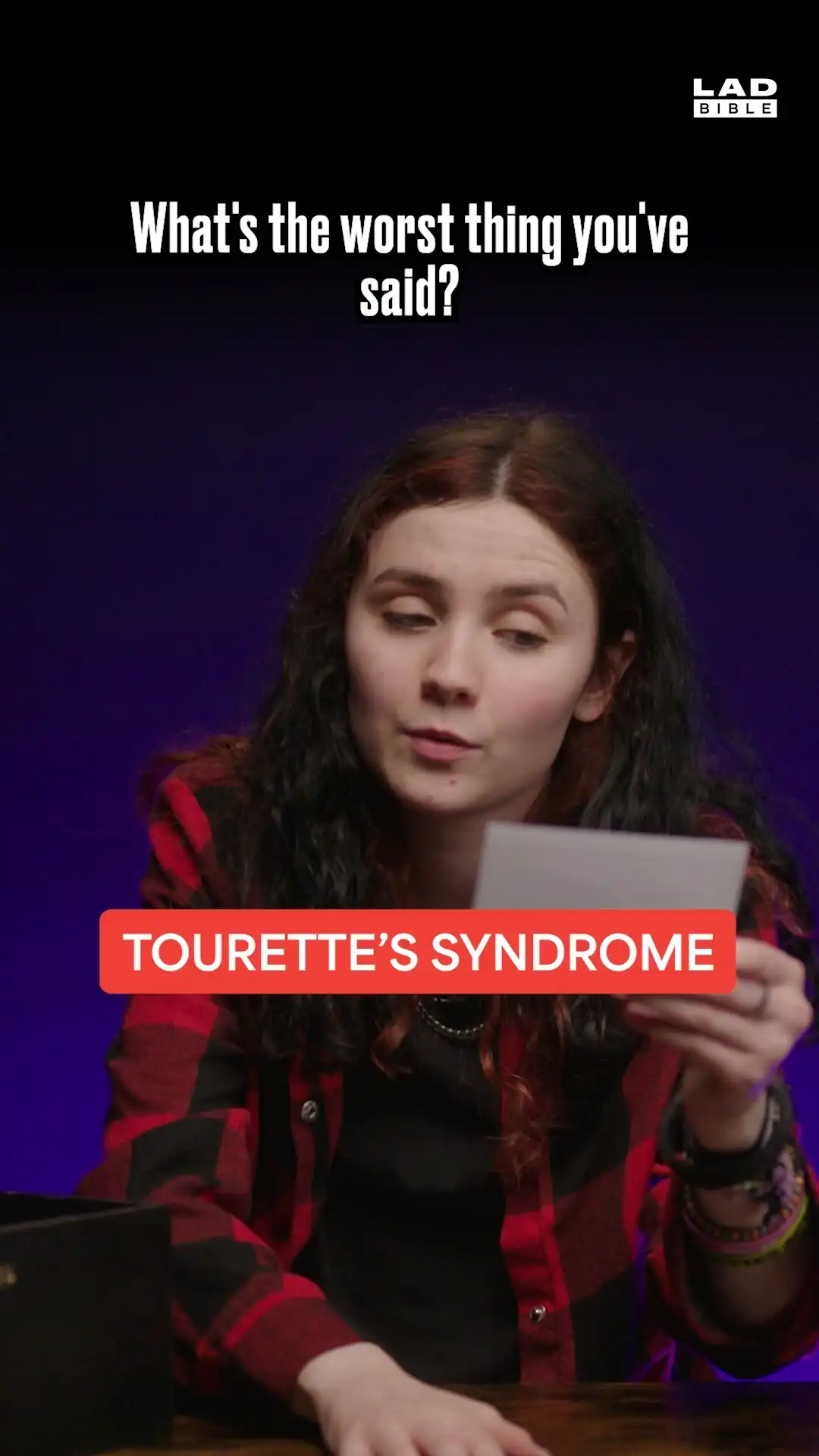 Tourettes advocate talks about the worst thing she's ever said
