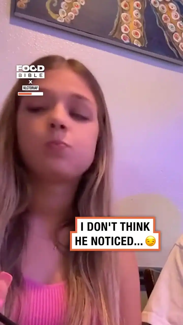 He'll never know... 🫣🍱