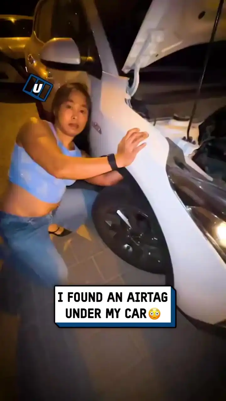 I was looking under my car and found this... 😳😱