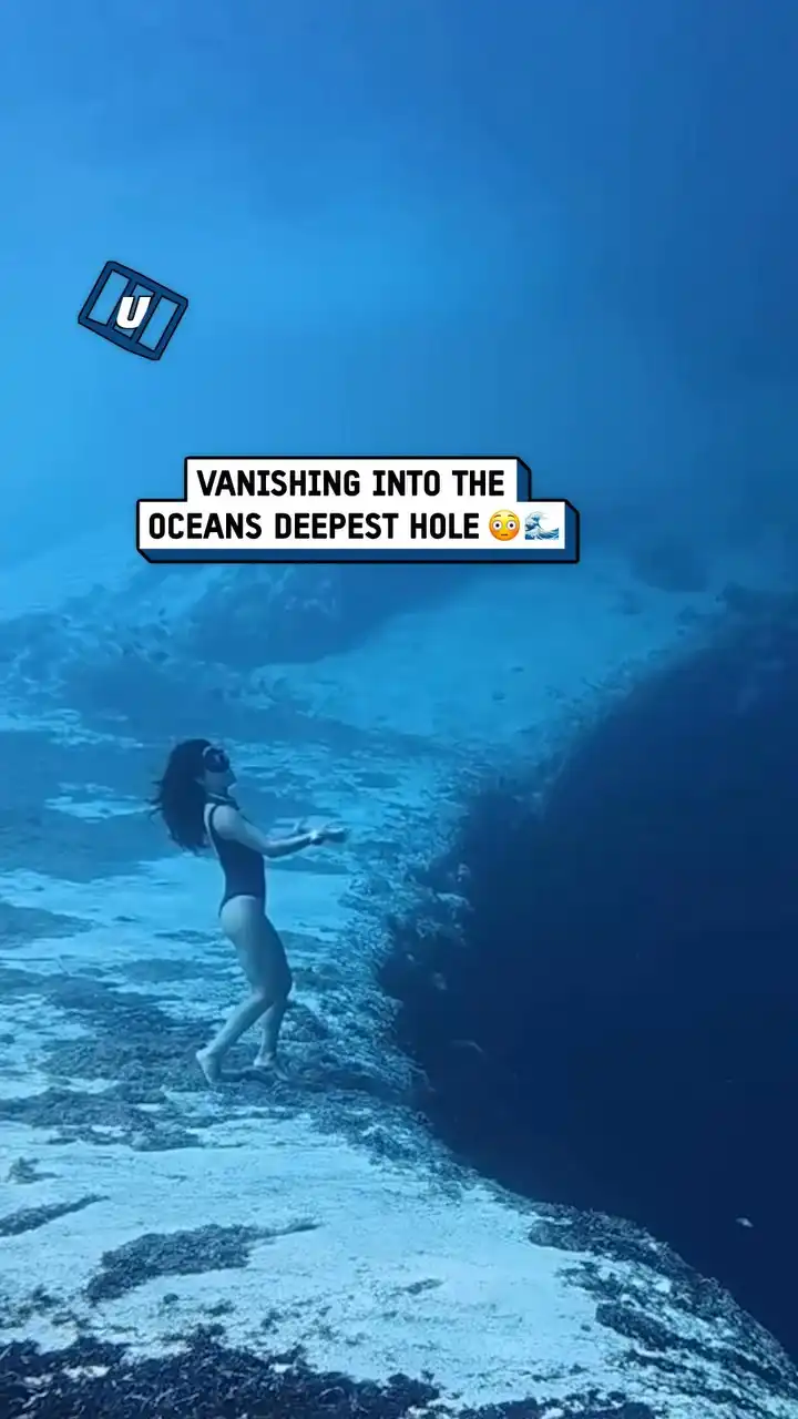 Scientists don't even know what's at the bottom 😱🤿