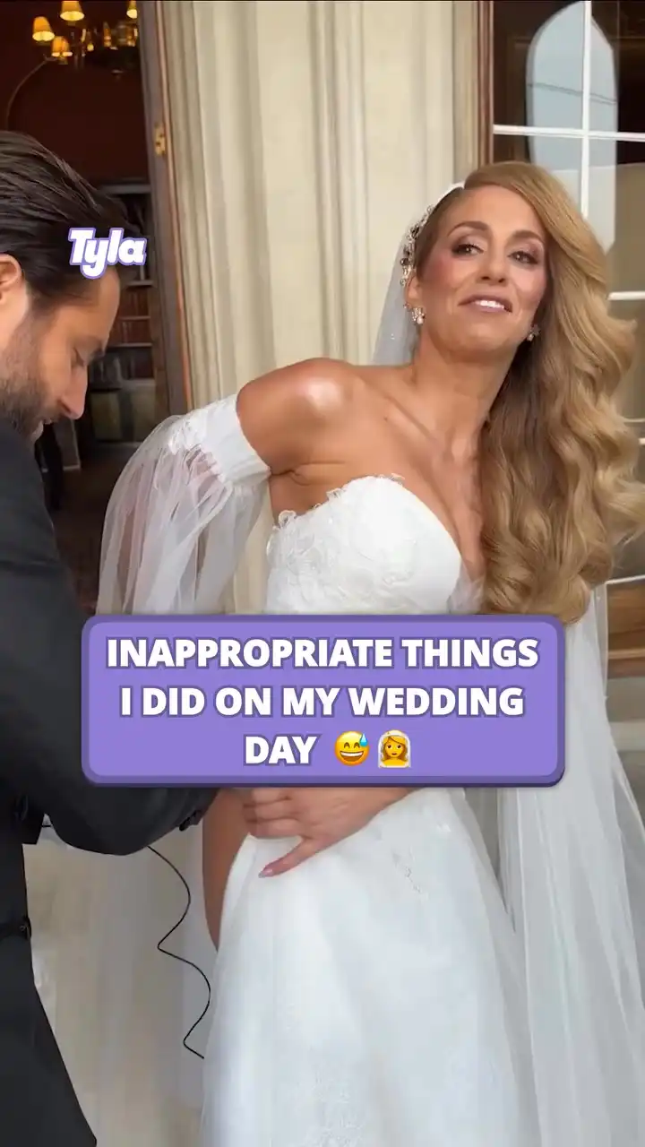 'Inappropriate things I did on my wedding day...' ππ°ββοΈ