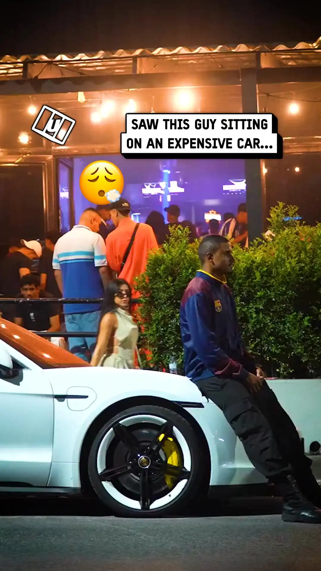 I was SHOOK by this guy's drip 😏💸