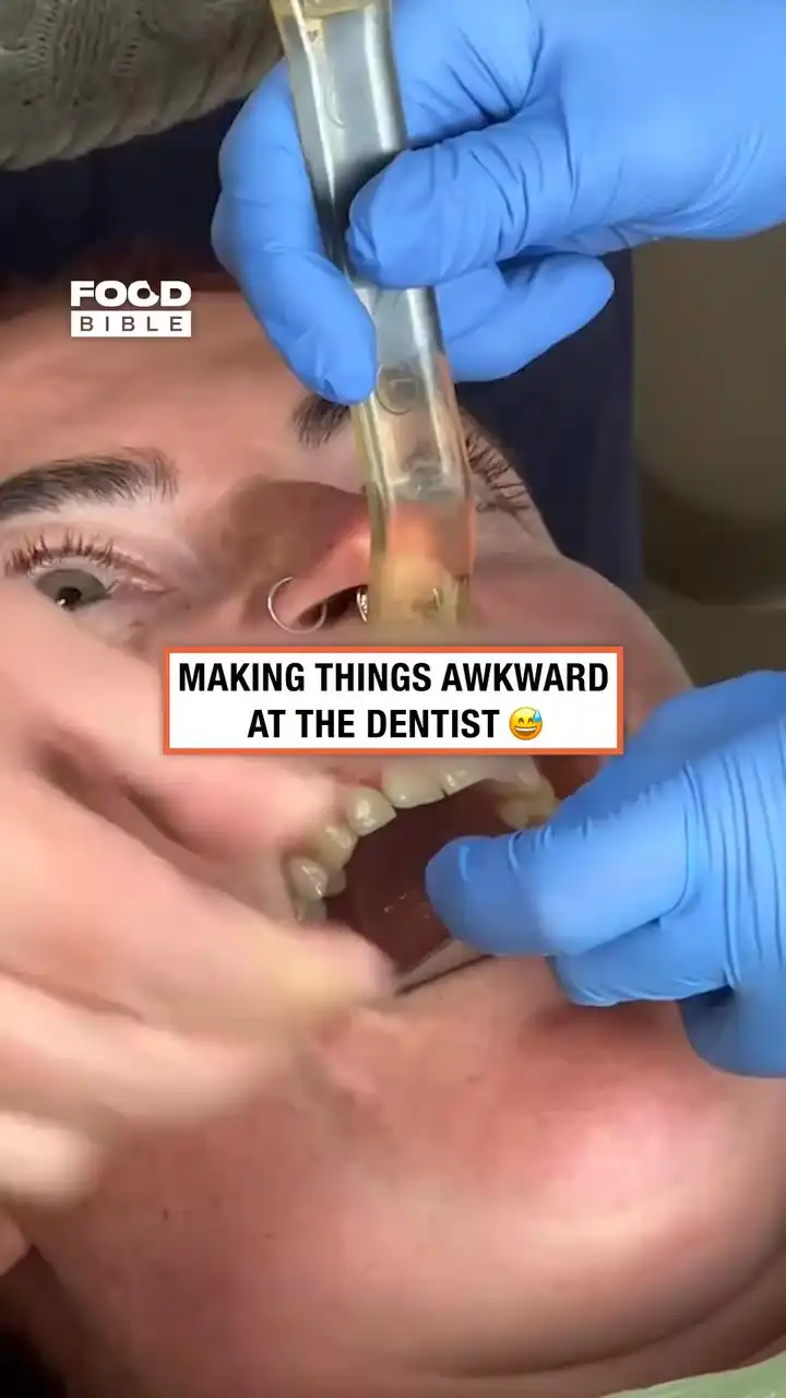 When the dentist says 'You have a very strong tongue' π π