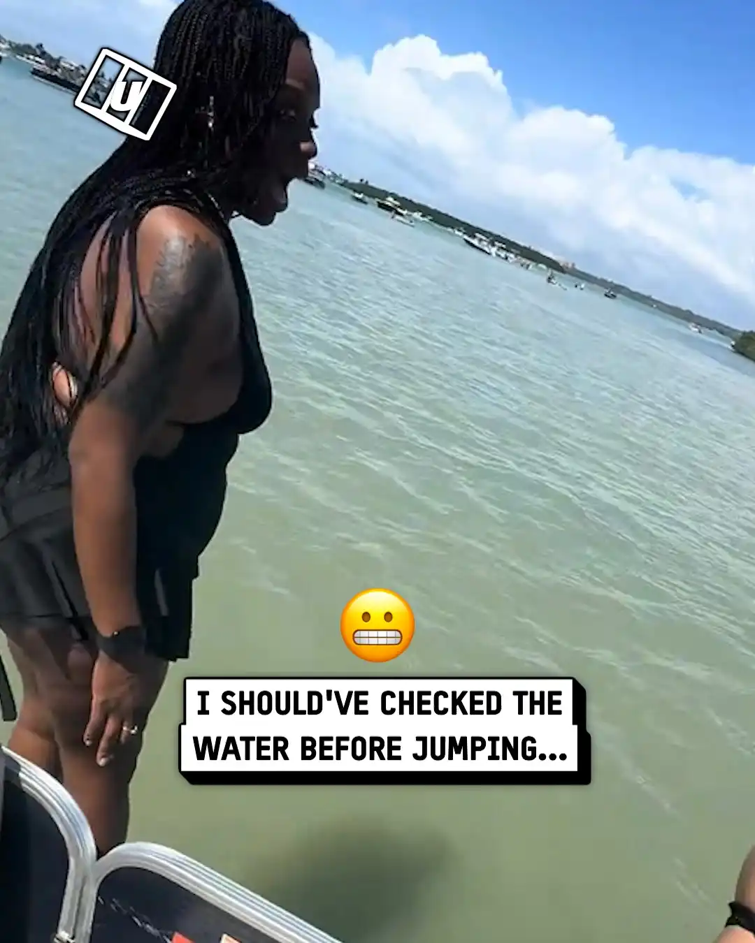 I didn't expect this diving 😅💦