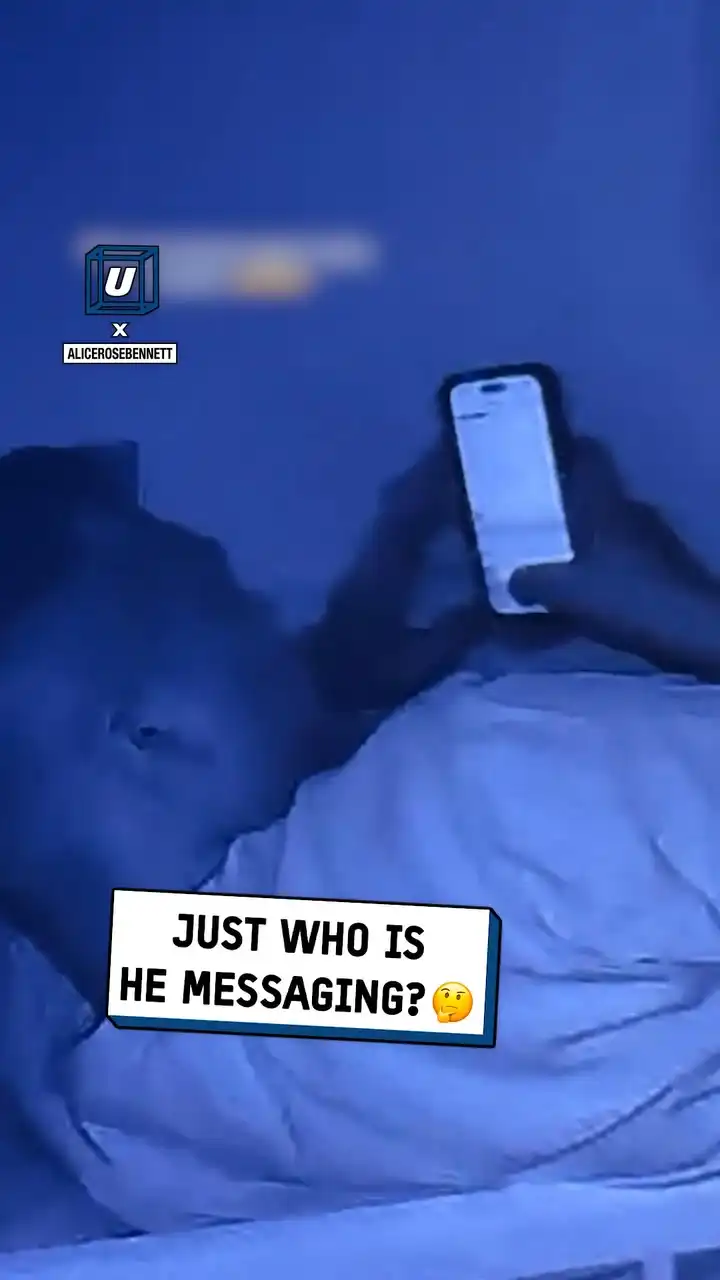 He doesn't know he's being watched 👀🫢