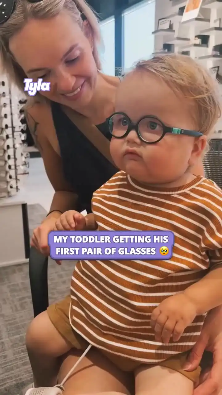 'My toddler just got his first pair of glasses and I simply cannot cope' 🥹