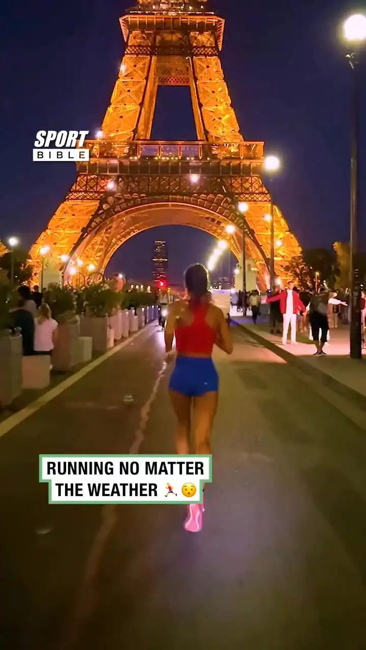 She makes running actually look fun 🏃‍♀️