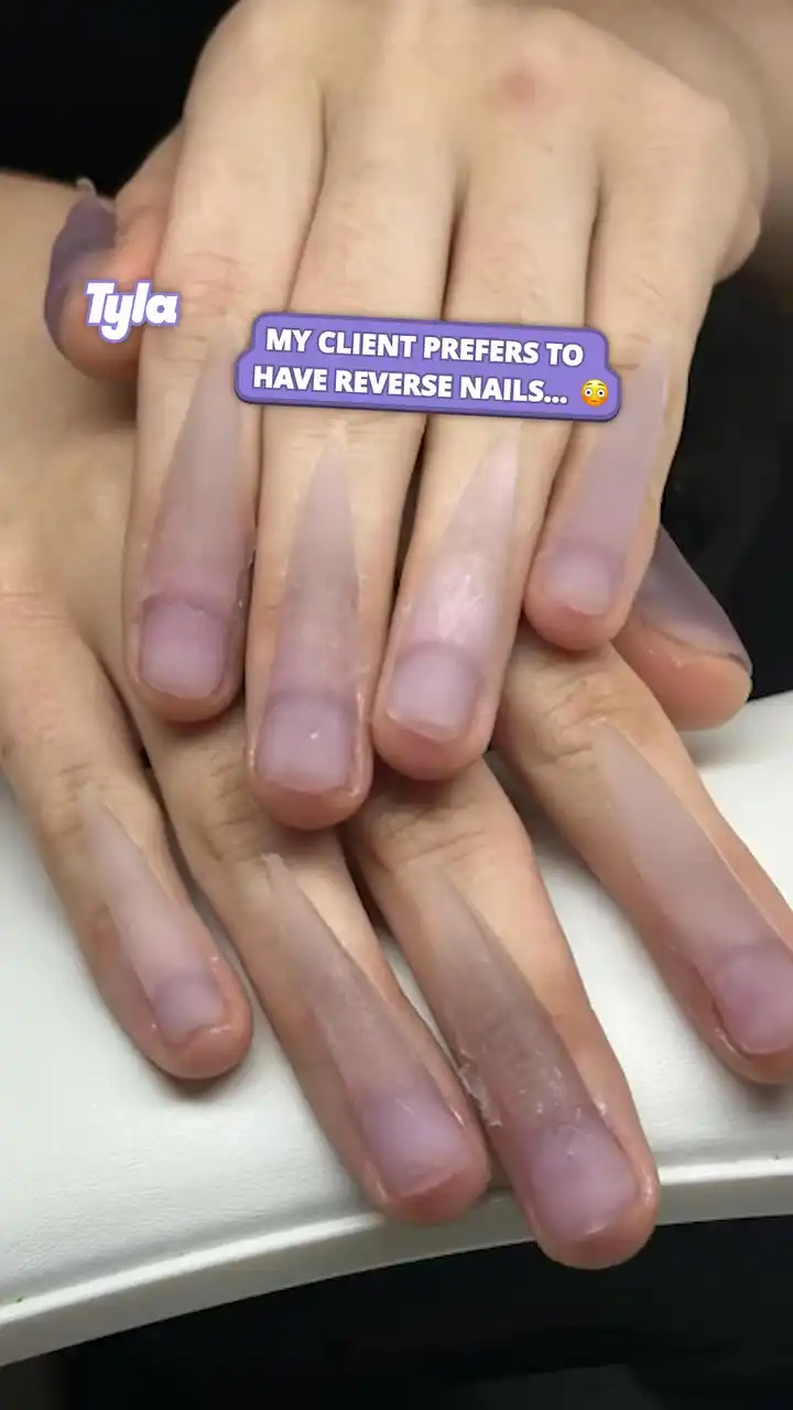 I've never seen nails like this before 😲💅 #fblifestyle