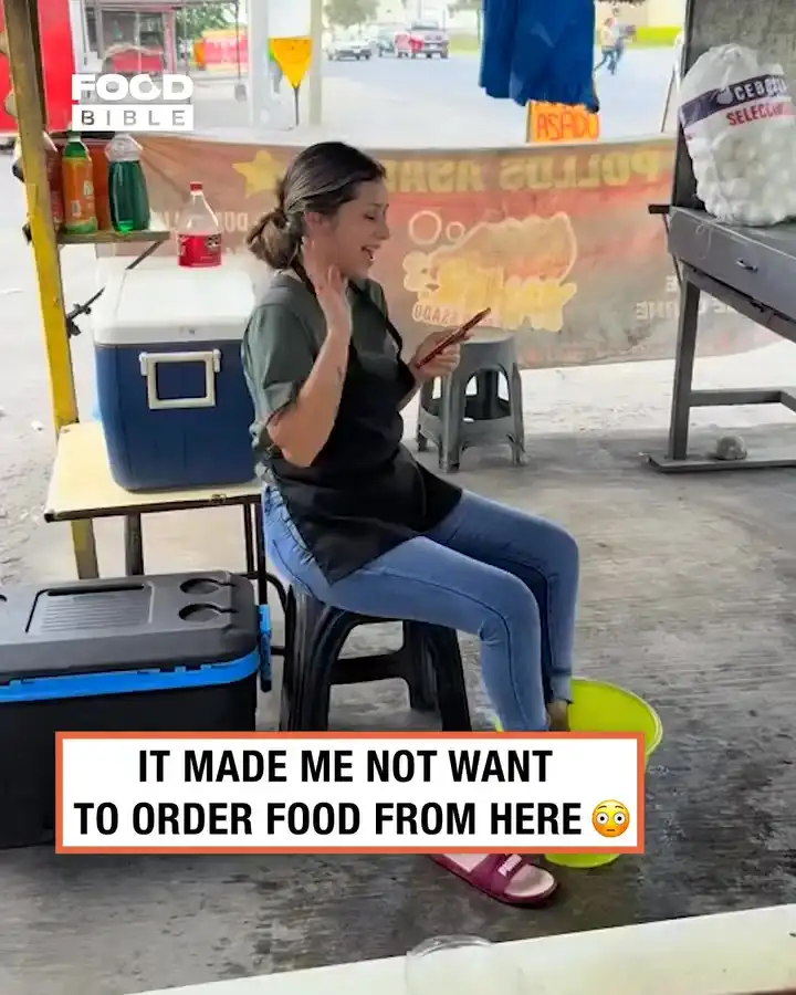 Washing Hands In Foot Water 😳