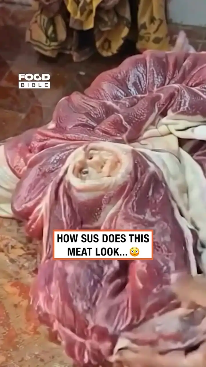 Butcher Meat Looks Sus 🥩😳