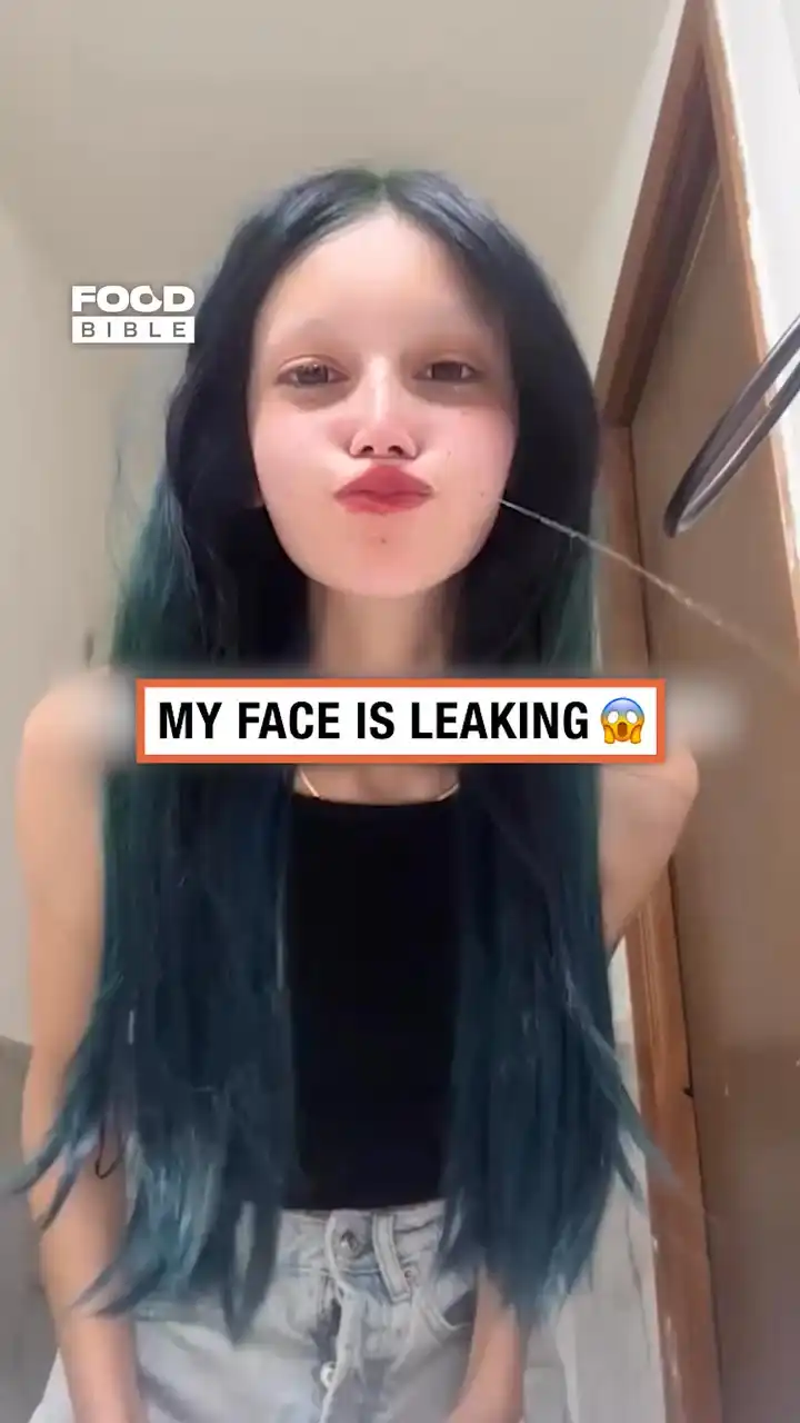My face is leaking 😳😳