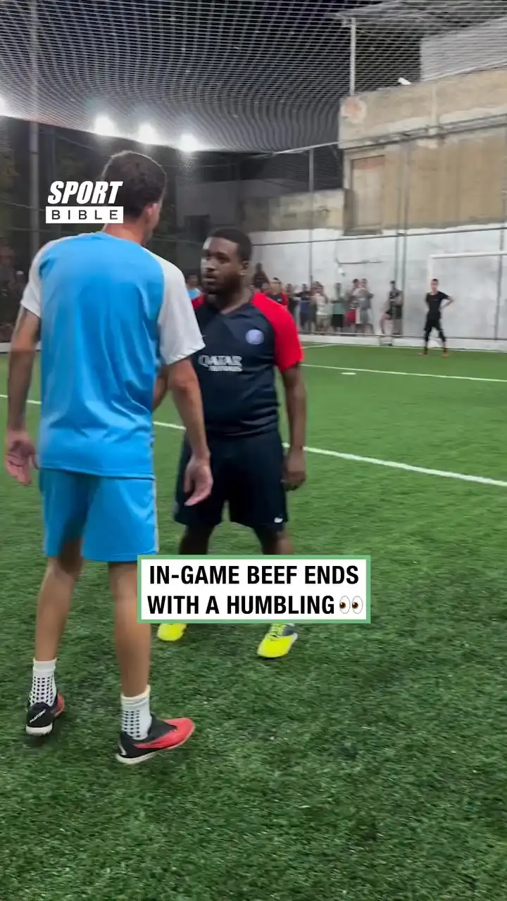 Football Beef Ends With A Humbling