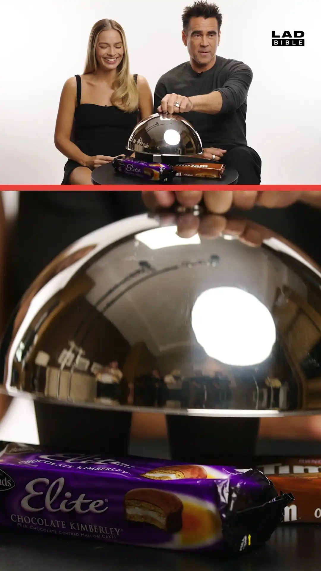 Margot Robbie & Colin Farrell compare Australian and Irish snacks