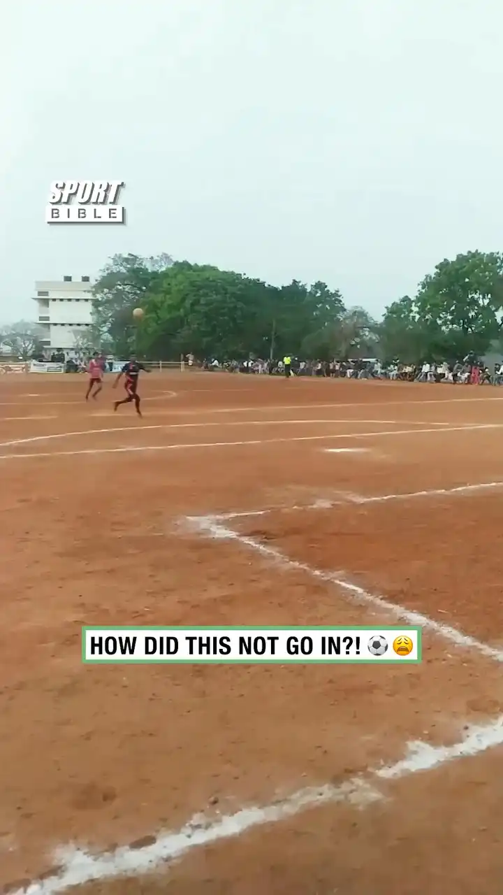 How was this not a goal? π³π€·