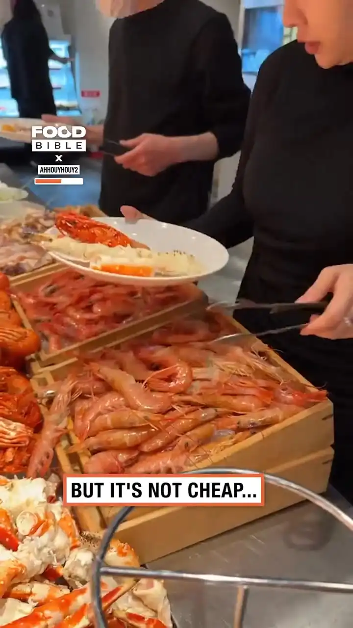 Seafood buffet in Japan 🇯🇵
