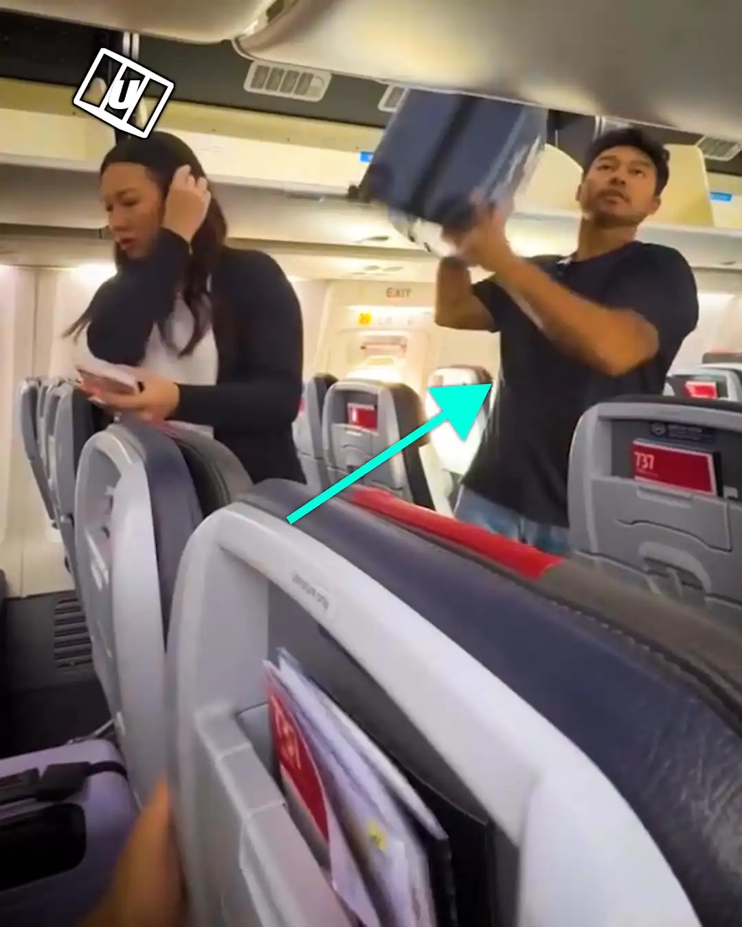 I thought he was being nice on the plane 💀