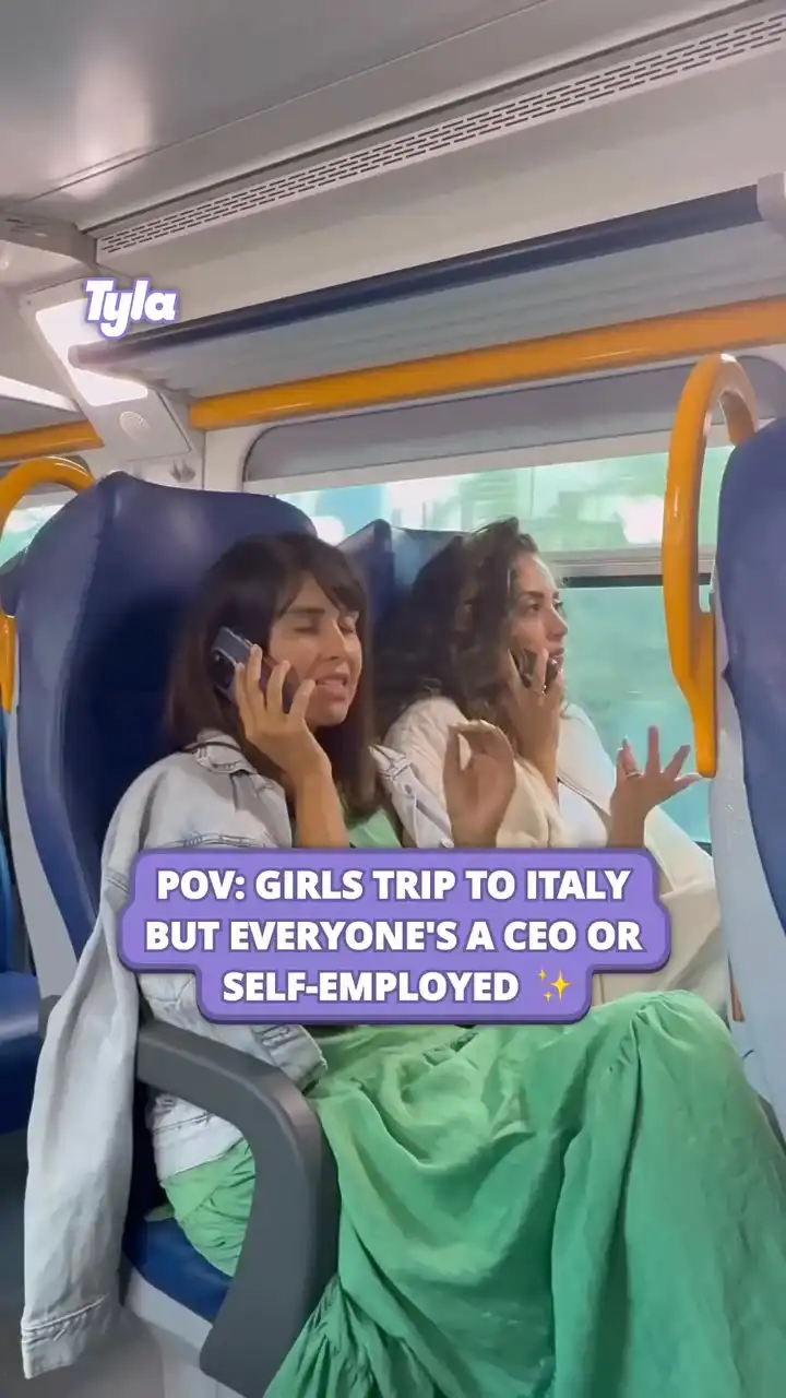 Girls trip to Italy but everyone is a CEO or self employed β¨