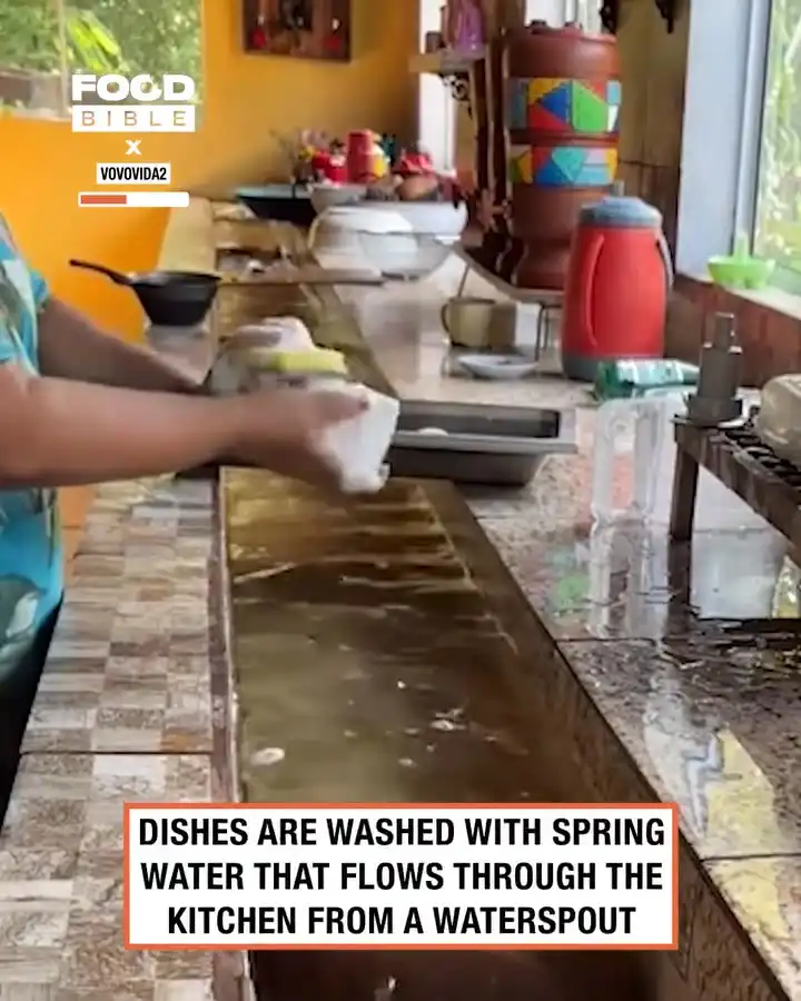 Using a natural spring as my kitchen sink π