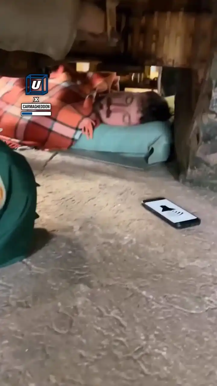 I found the ultimate way to sleep on the job 🤣😴