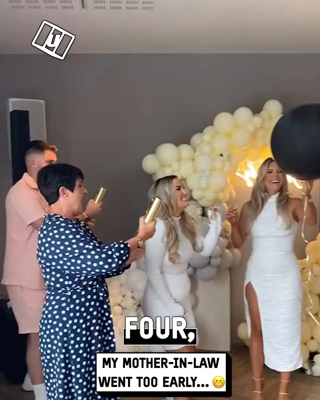 My mother-in-law revealed the gender too early 😳😅