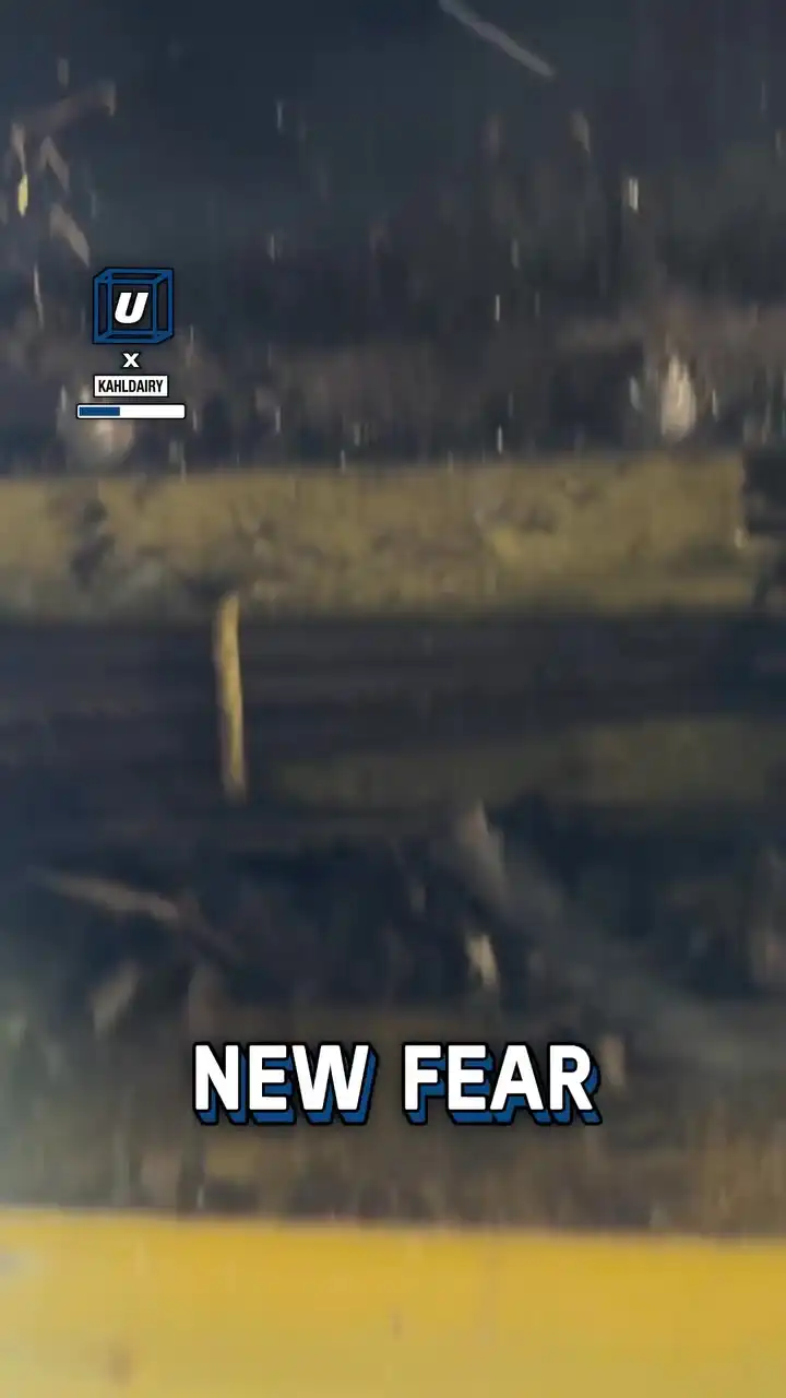 Underneath a combine harvester ππ±