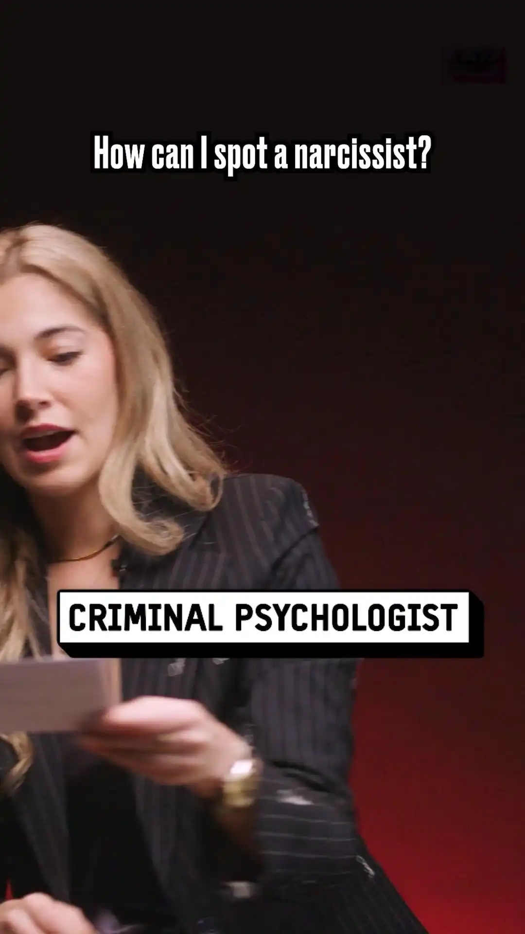 Criminal Psychologist describes how you can spot a narcissist